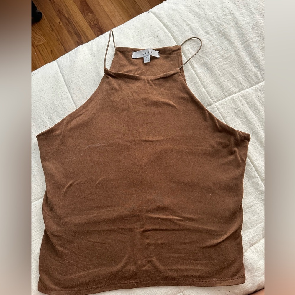gaze brown top